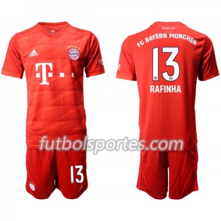 Camisetas Niños Bayern de Múnich RAFINHA 13 Primera Equipacion 2019/2020